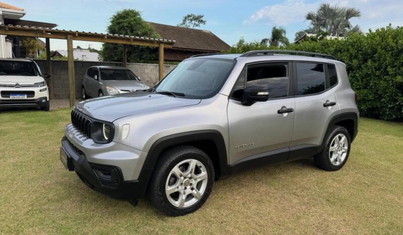 Jeep RENEGADE SPORT 1.3 T270 TURBO 4×2 FLEX – AUTOMÁTICA 2023 Cheio