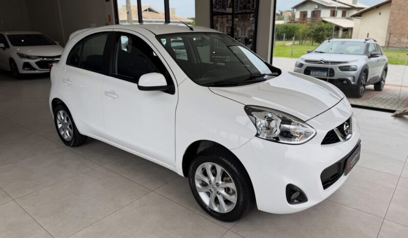 Nissan MARCH SV 1.6 AUTOMÁTICO 2020 Cheio