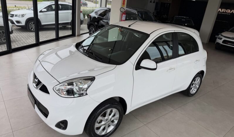 Nissan MARCH SV 1.6 AUTOMÁTICO 2020 Cheio