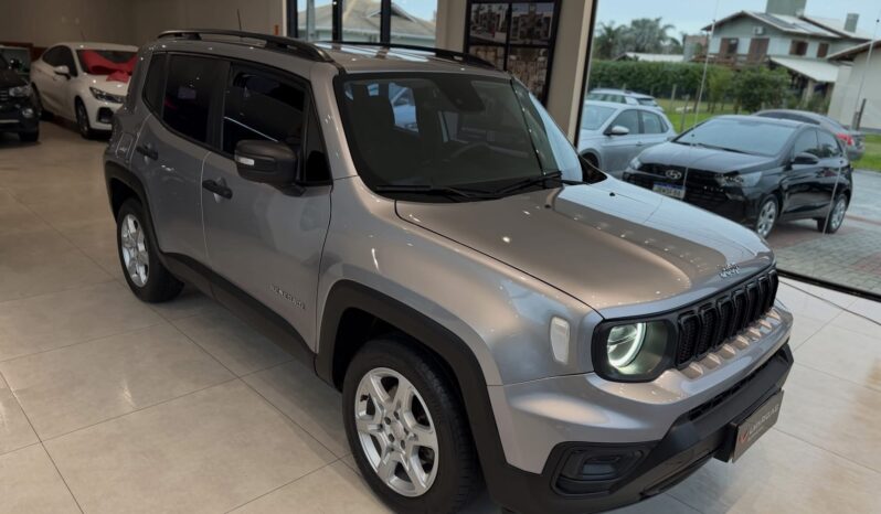 Jeep RENEGADE SPORT 1.3 T270 TURBO 4×2 FLEX – AUTOMÁTICA 2023 Cheio